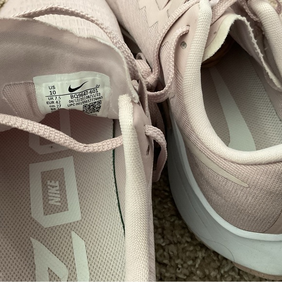 Nike Air Zoom Pegasus usa 10 Sneakers Champagne Barely Rose White - Picture 6 of 8
